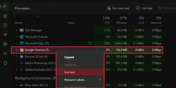 Click-on-End-Task-from-the-drop-down-menu.-1