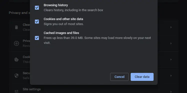 How to Fix "Not Enough Memory to Open This Page" on Google Chrome 18 Click-on-the-Clear-Data-option-at-the-bottom.