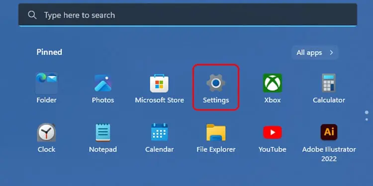 7 Ways to Fix PR_CONNECT_RESET_ERROR on Mozilla Firefox 16 Click-on-the-Start-menu-and-go-to-Settings.