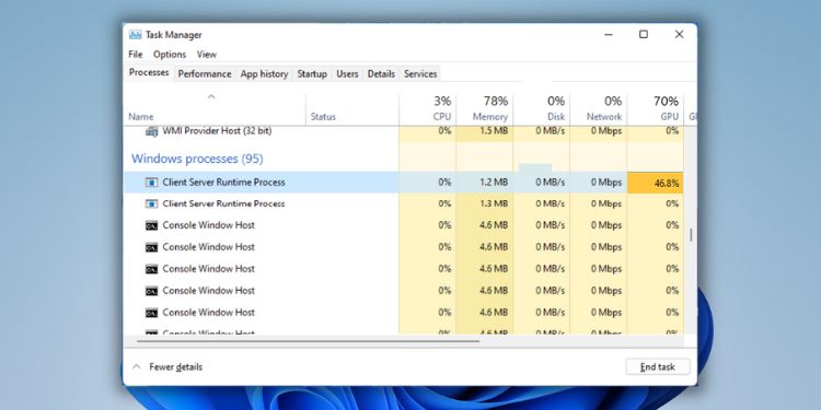 levering aan huis Plotselinge afdaling Dekbed 12 Ways To Fix "Client Server Runtime Process High GPU" Issue levering aan huis Plotselinge afdaling Dekbed 12 Ways To Fix "Client Server Runtime Process High GPU" Issue