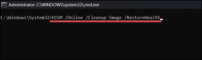 DISM command