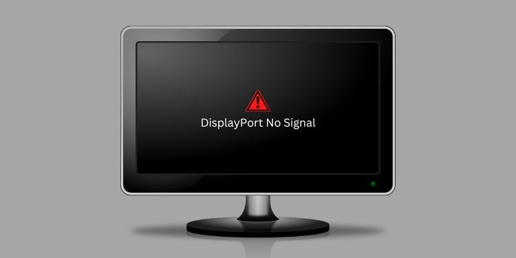 displayport no signal
