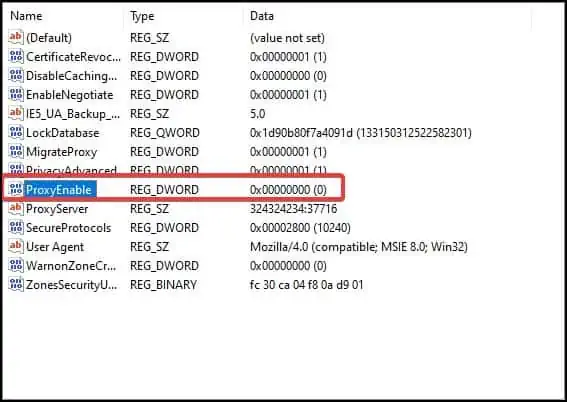 Enable-proxy-dword