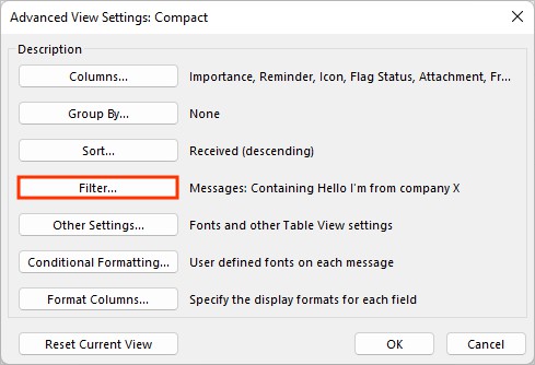 Filter-setting-Outlook