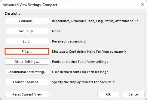 Filter-setting-Outlook