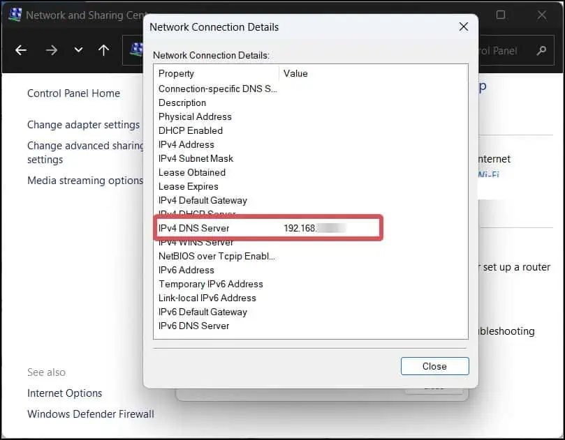 IPV4-Dns-server