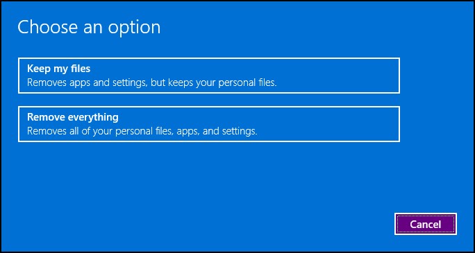 Keep my files
