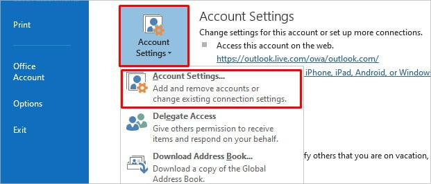 Outlook-Account-Settings