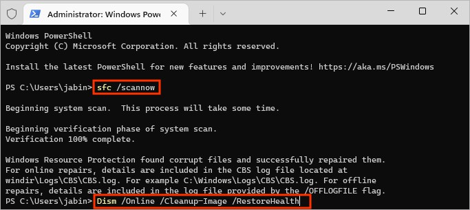 Run-SFC-and-DISM-scan-to-repair-Microsoft-Photos-app