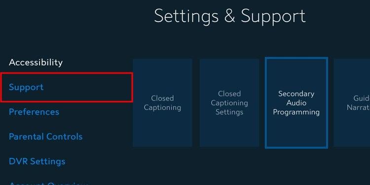 select-support