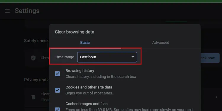 How to Fix "Not Enough Memory to Open This Page" on Google Chrome 16 Select-a-time-range-as-well-from-the-Time-Range-option.