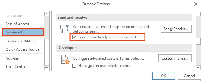 Send-immediately-when-connected
