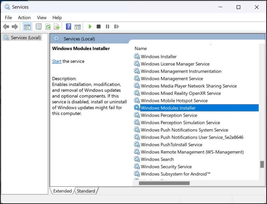 Services_msc