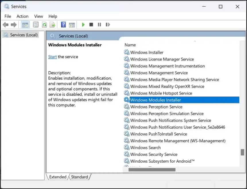 Services_msc