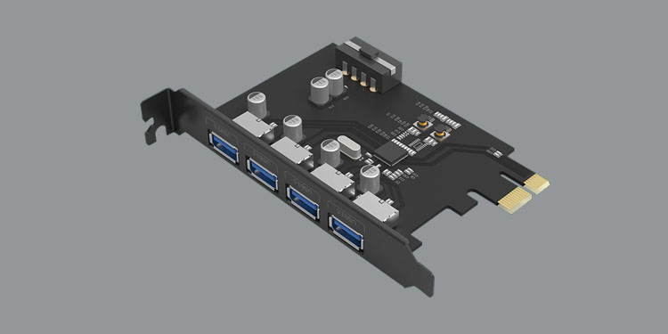 How to Add More USB Ports to PC 3 USB expansion card