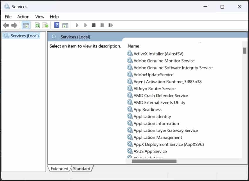 Windows Services