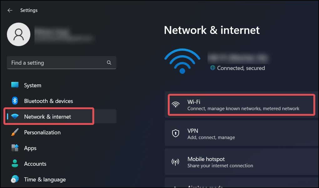 Windows Settings