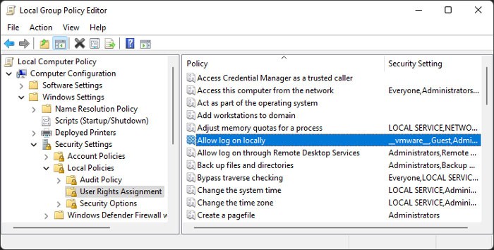 allow-log-on-locally
