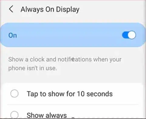 always-on-display