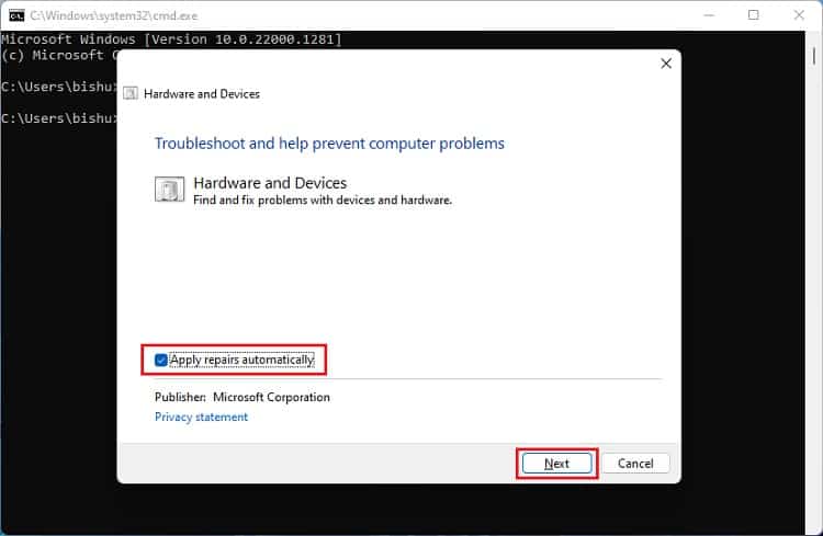 apply repairs automatically