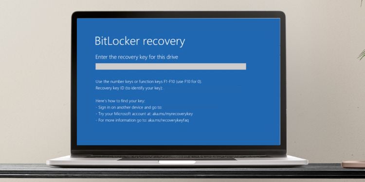 bitlocker keeps asking for recovery key