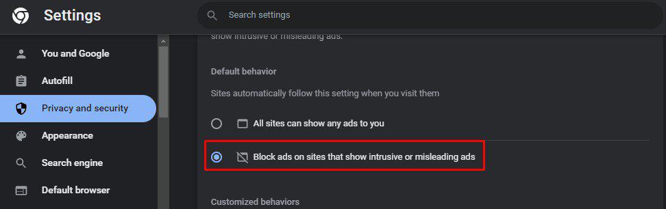 block ads on chrome