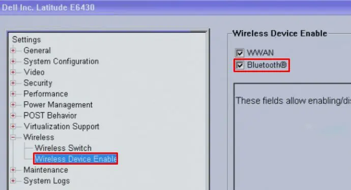 How to Turn Bluetooth on Dell Laptop? 14 bluetooth-bios