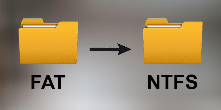 3 Ways to Fix “File Is Too Large For Destination File System” 1 change file system fat to ntfs
