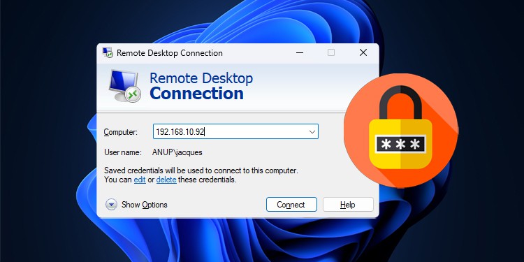 rdp change password without ctrl alt del