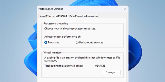 change-virtual-memory-size-windows