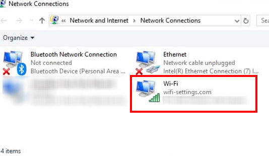 check network connections
