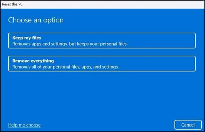 Why Can't I Log Into Windows? How to Fix it? 30 choose-rest-type