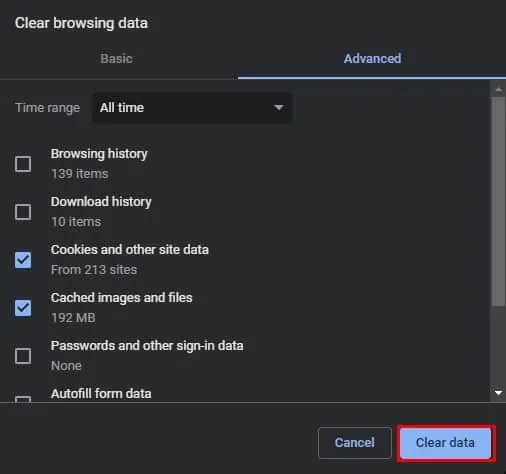 12 Ways to Make Your Google Chrome Faster 16 clear-browser-data