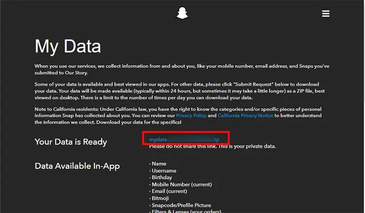 click-on-the-zipped-file-link-next-to-Your-Data-is-Ready