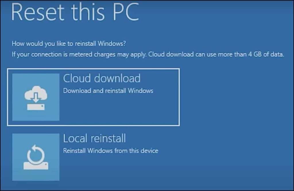 HOW TO FACTORY RESET LENOVO LAPTOP FROM BOOT visual data 7