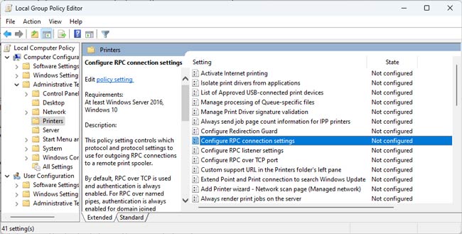 configure-RPC-connection-settings