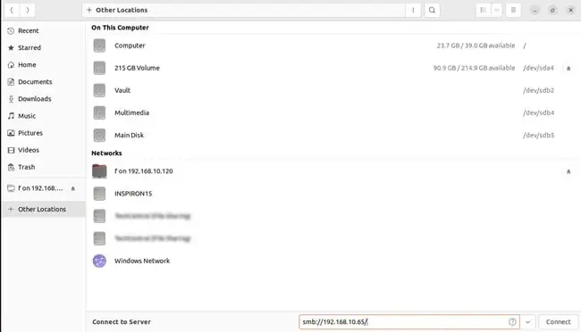 How to Share a Folder or File Over a Network 19 connect-to-server-smb-ubuntu