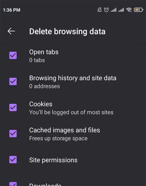 7 Ways to Fix PR_CONNECT_RESET_ERROR on Mozilla Firefox 15 deleting-browsering-data