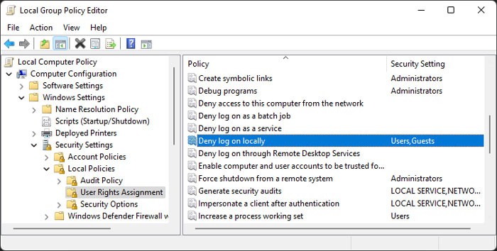 deny-log-on-locally