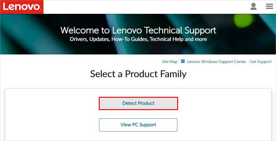 detect-product-on-lenovo-site