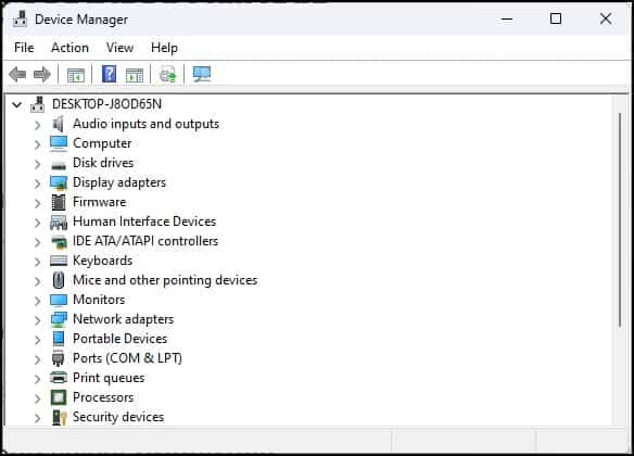 device manager in windows