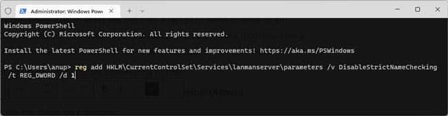 disable-strict-name-checking