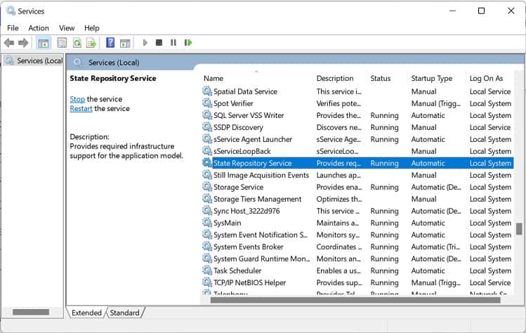 double click state repository service