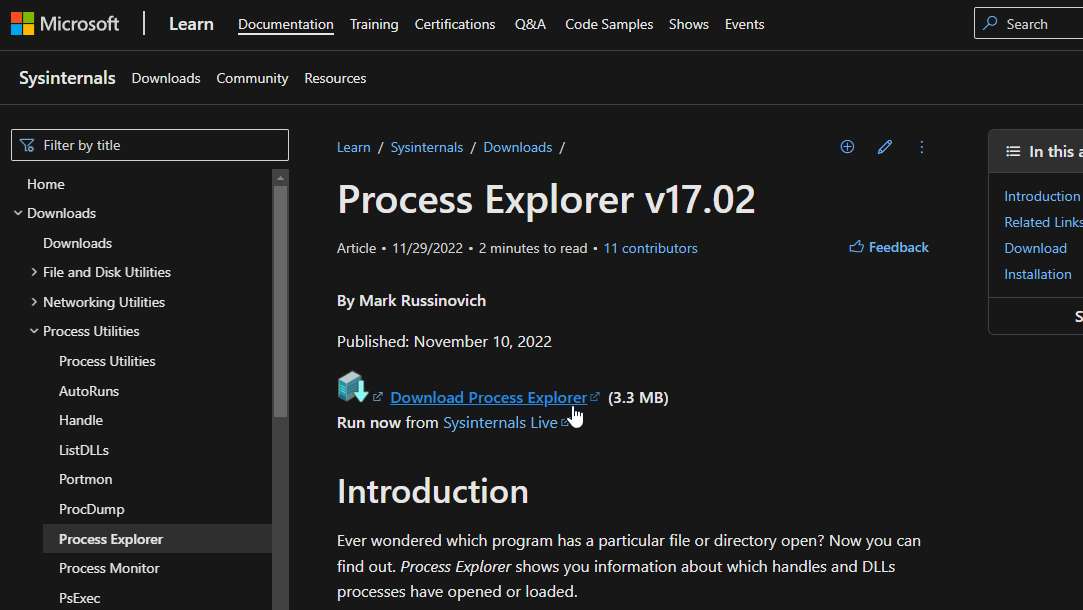 download-process-explorer