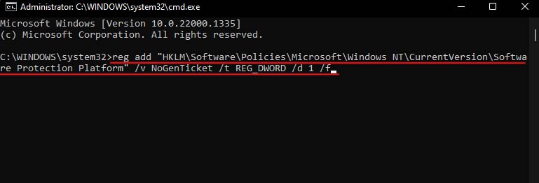 edit nogenticket registry edntry