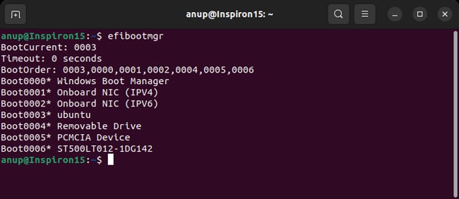 efibootmgr-ubuntu-linux-boot-order