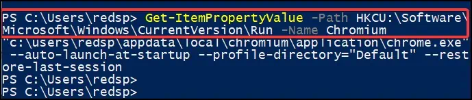 get-item-property-value