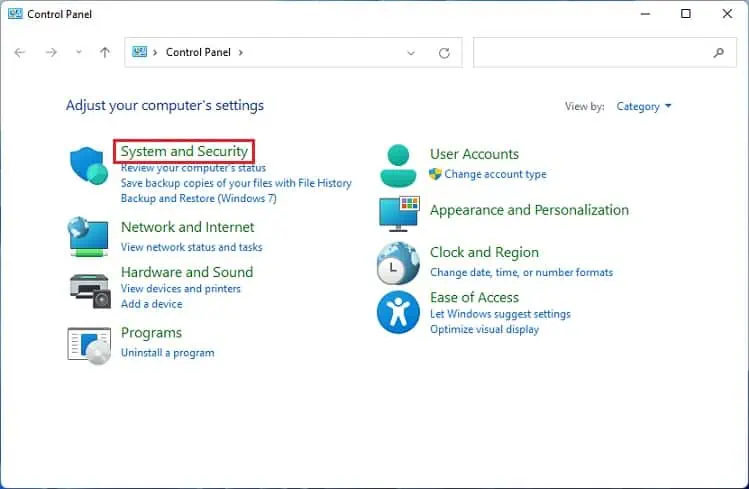 Why is WD Passport Not Showing Up in Windows? 12 Ways to Fix It 41 go-to-system-and-security