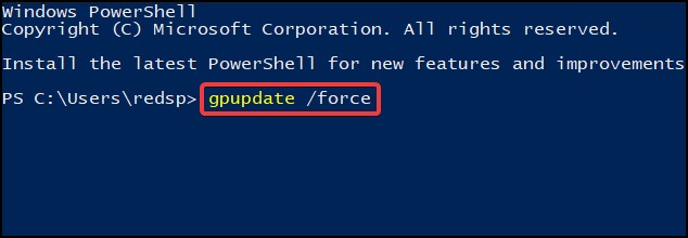 gpupdate