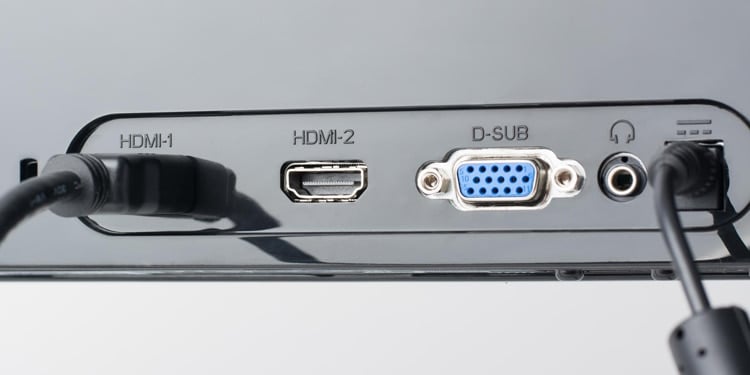 multiple HDMI and single VGA port in modern monitor
